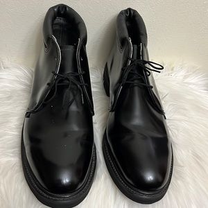 Sole Tech Ruva Black Leather Chukka Boots Mens Size 12D Booties